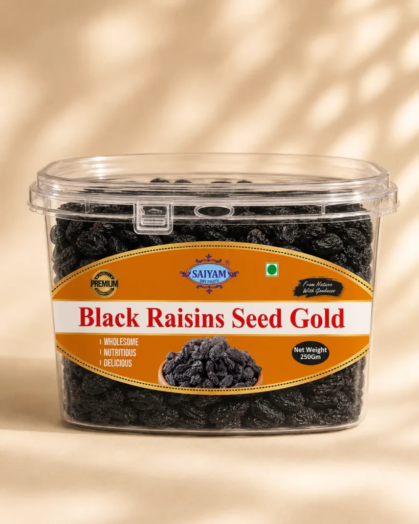 Saiyam Black Raisins Seeds Gold